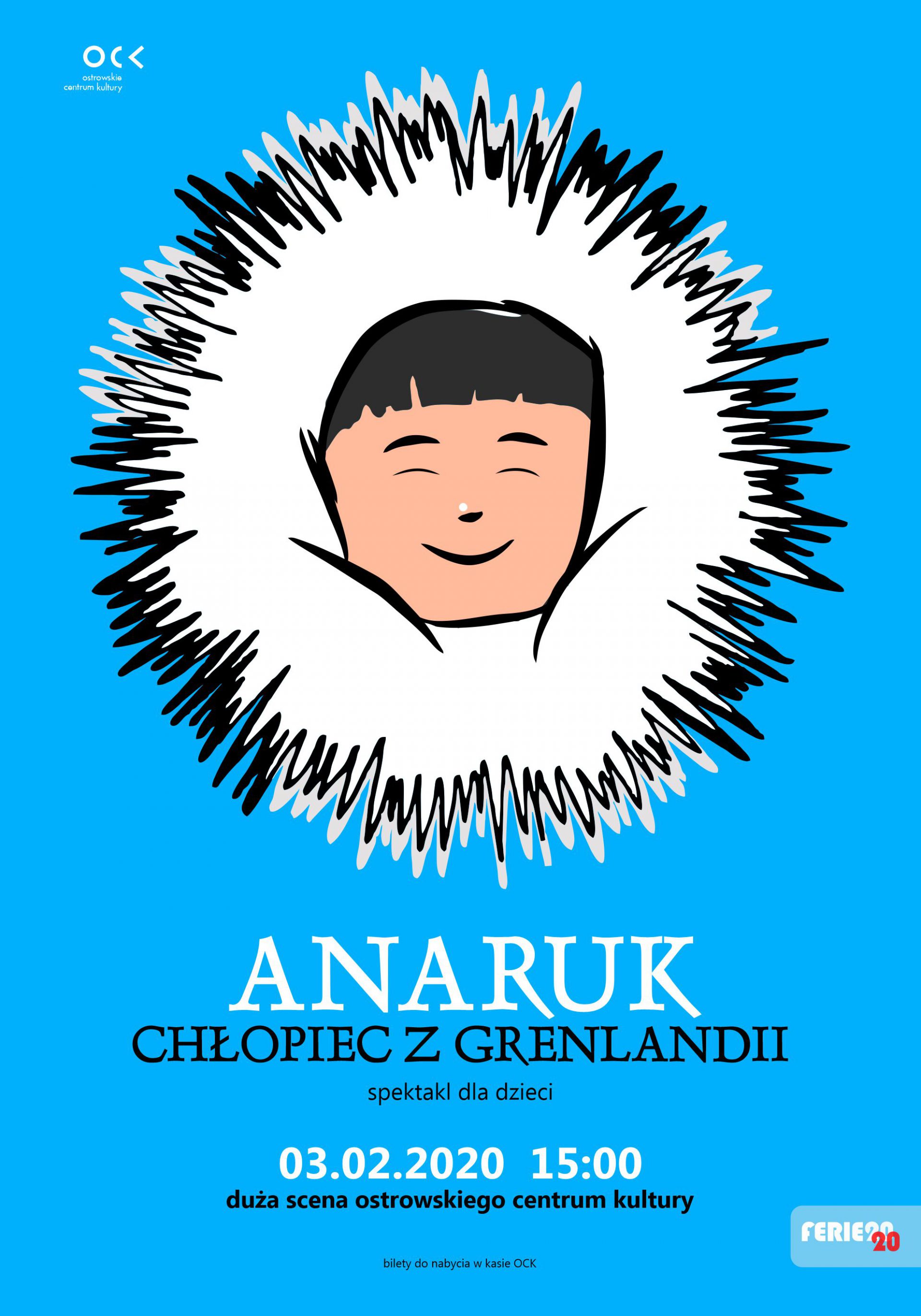 Anaruk, chłopiec z Grenlandii – Ostrowskie Centrum Kultury - Anaruk Chłopiec Z Grenlandii Kolorowanka