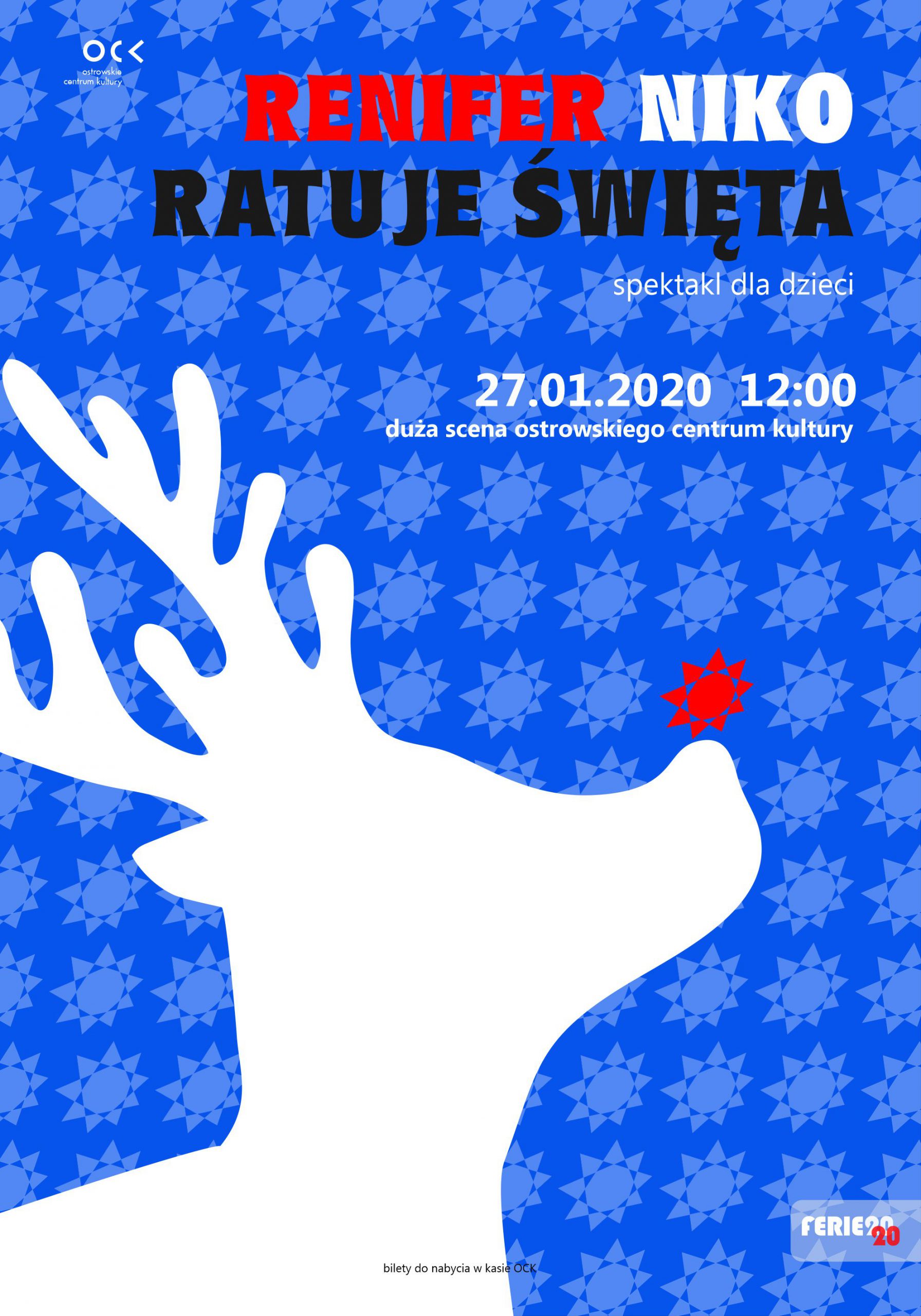 Renifer Niko ratuje święta - spektakl