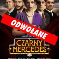 FK Seniora. Czarny mercedes