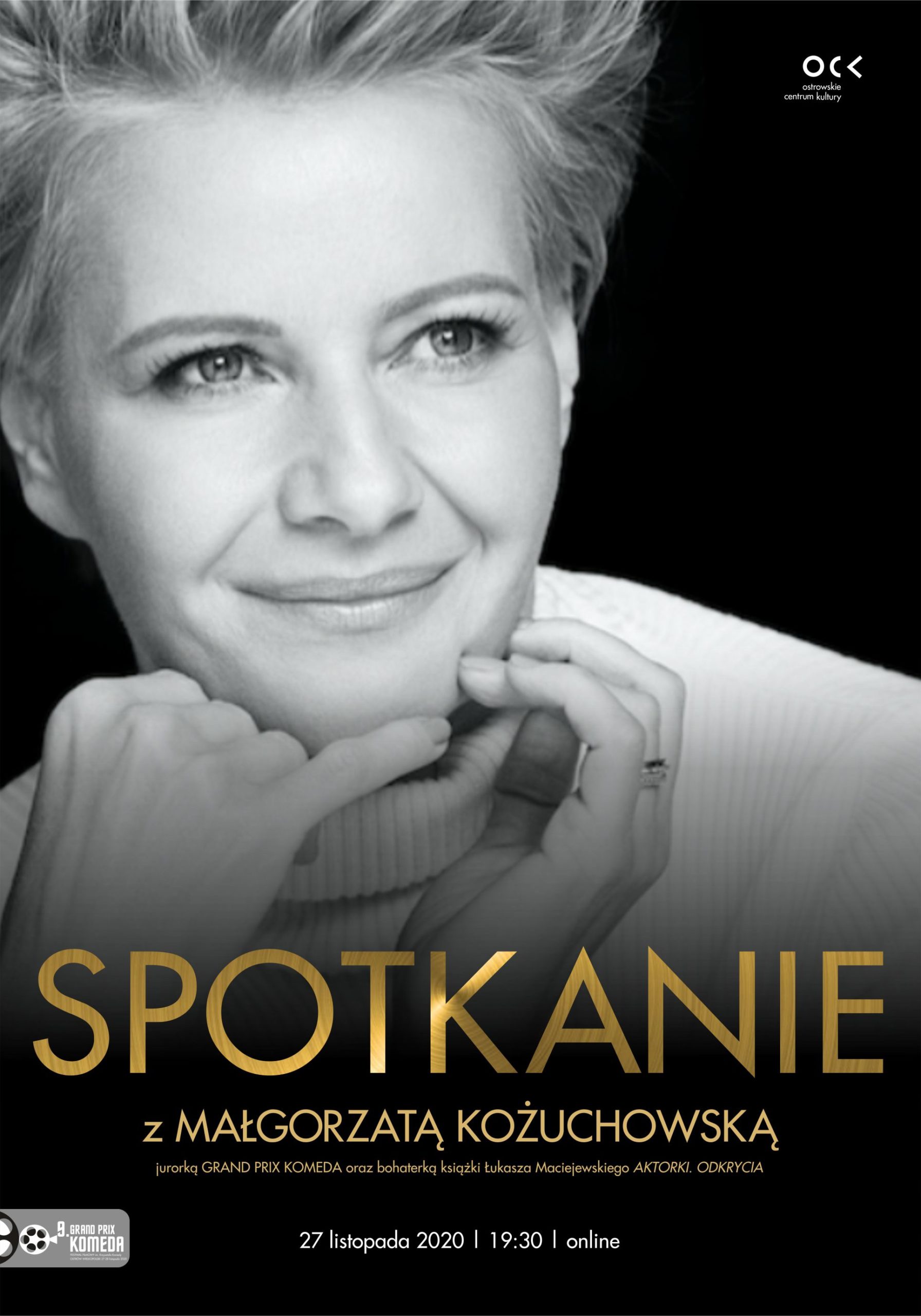 Spotkanie z Małgorzatą Kożuchowską | 9. Grand Prix Komeda | online