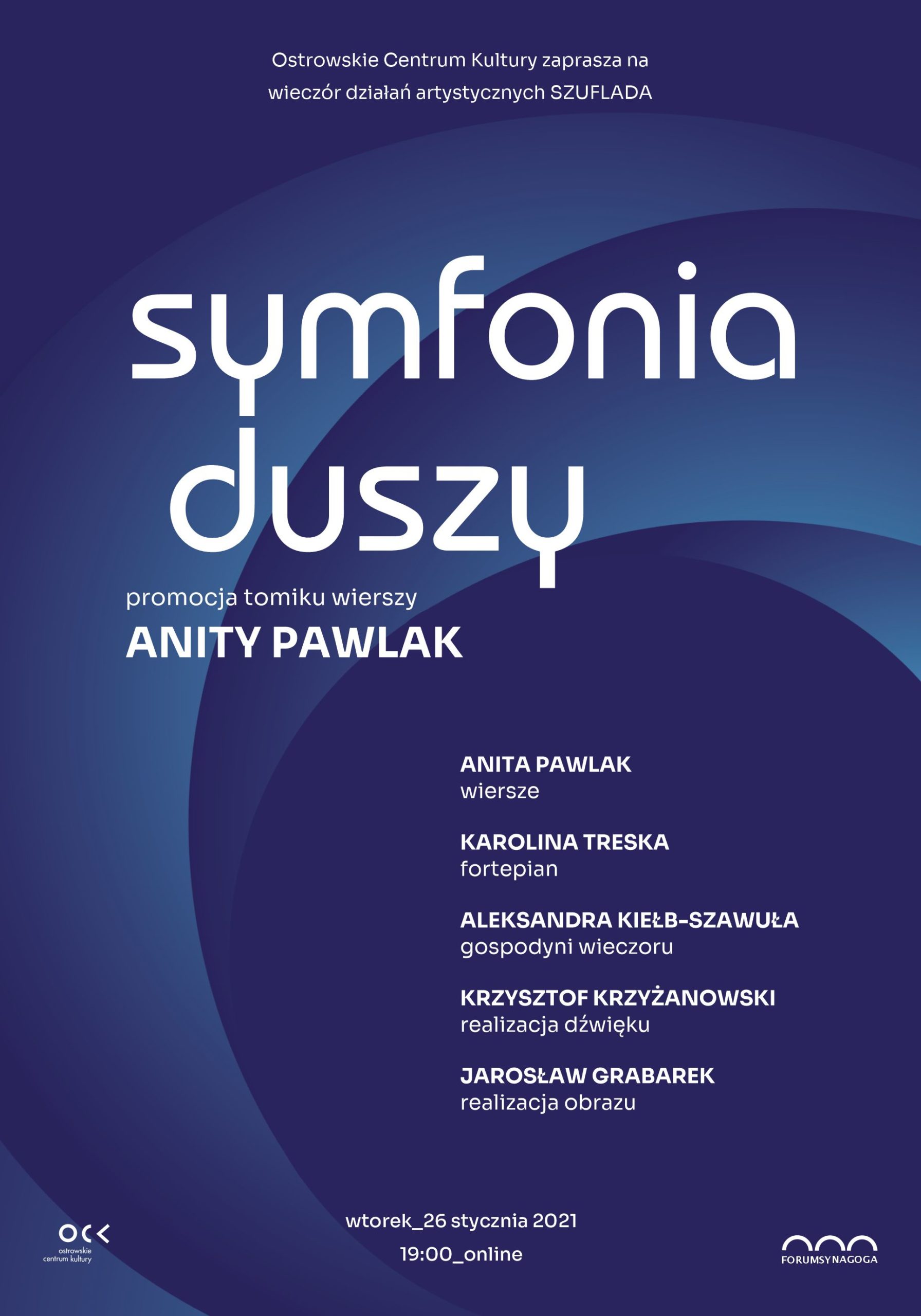 Symfonia duszy | Anita Pawlak | Wieczór działań artystycznych Szuflada | online