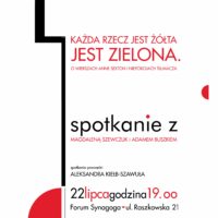 LITERATURA... | Każda rzecz jest żółta, jest zielona.