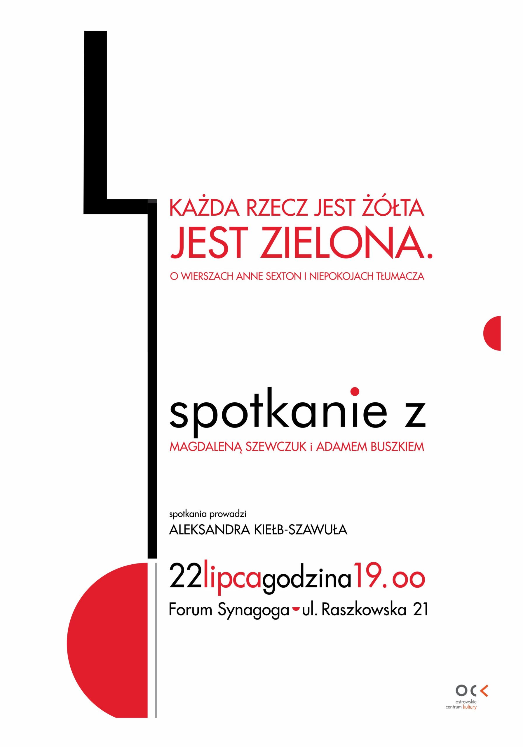 LITERATURA... | Każda rzecz jest żółta, jest zielona.