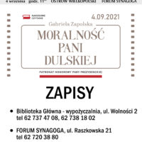 Narodowe czytanie | Moralność Pani Dulskiej