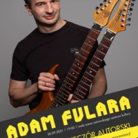 Adam Fulara | spotkanie i mini koncert