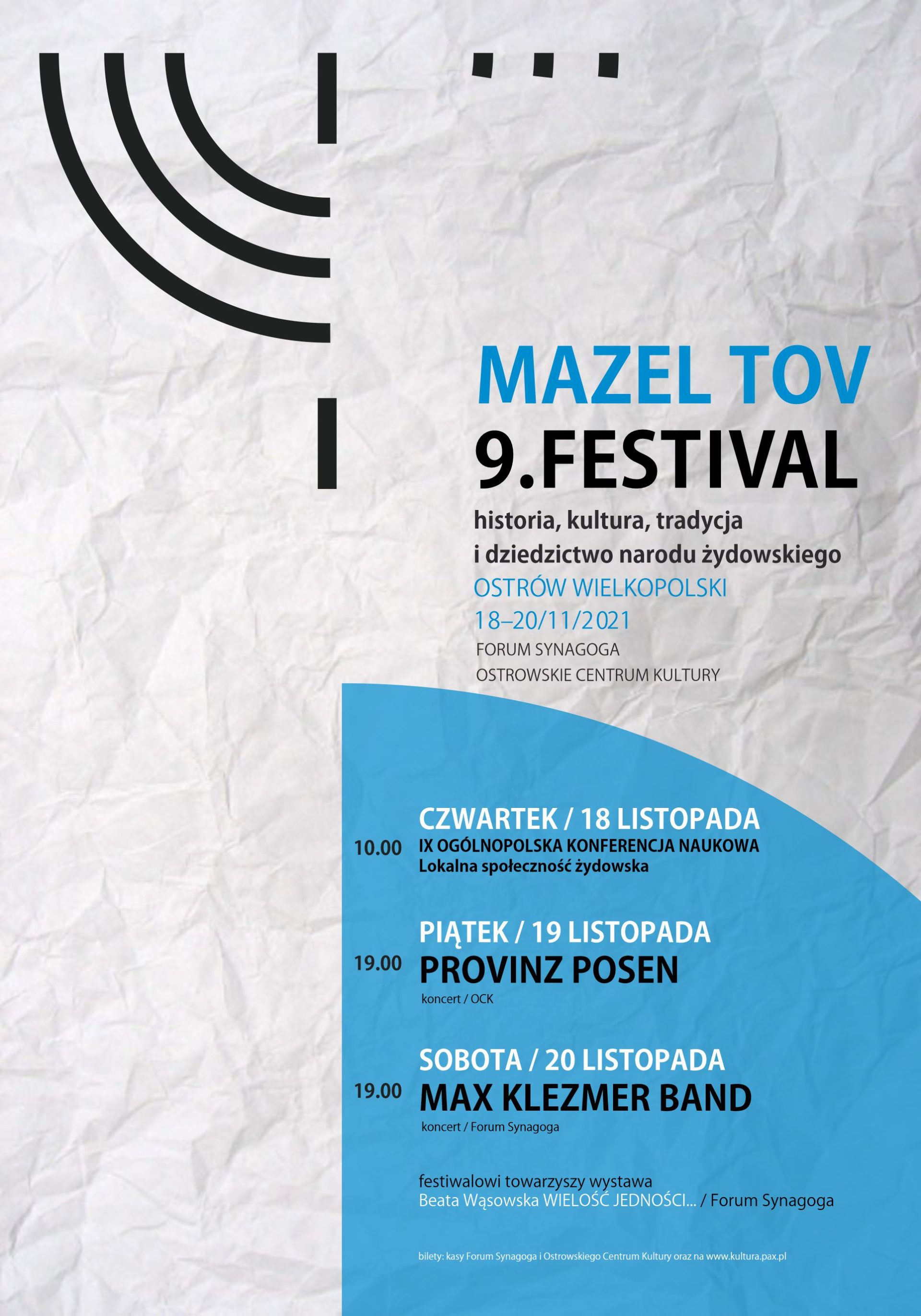9. Mazel Tov Festival | Konferencja naukowa