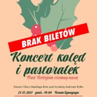 Chór Męski Echo | Koncert kolęd i pastorałek. Nad Betlejem ciemną nocą