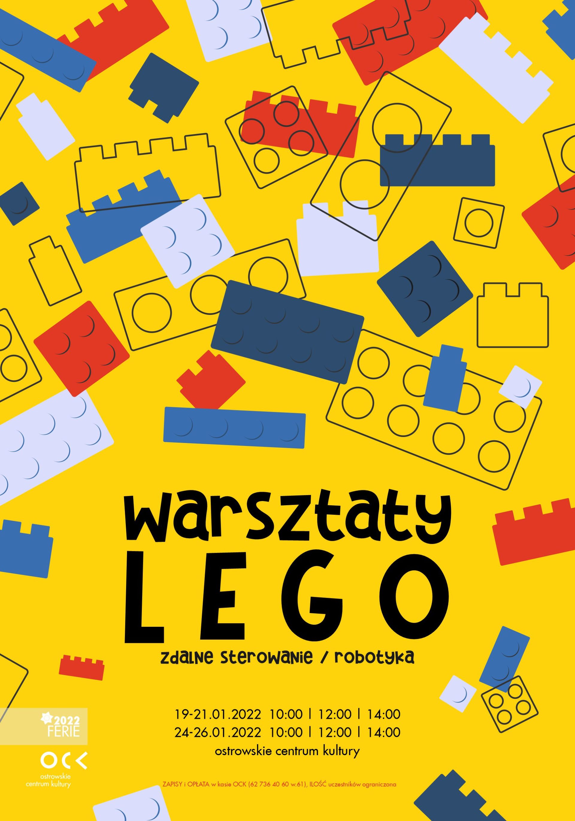 Ferie 2022 | Warsztaty LEGO. Zdalne sterowanie / robotyka