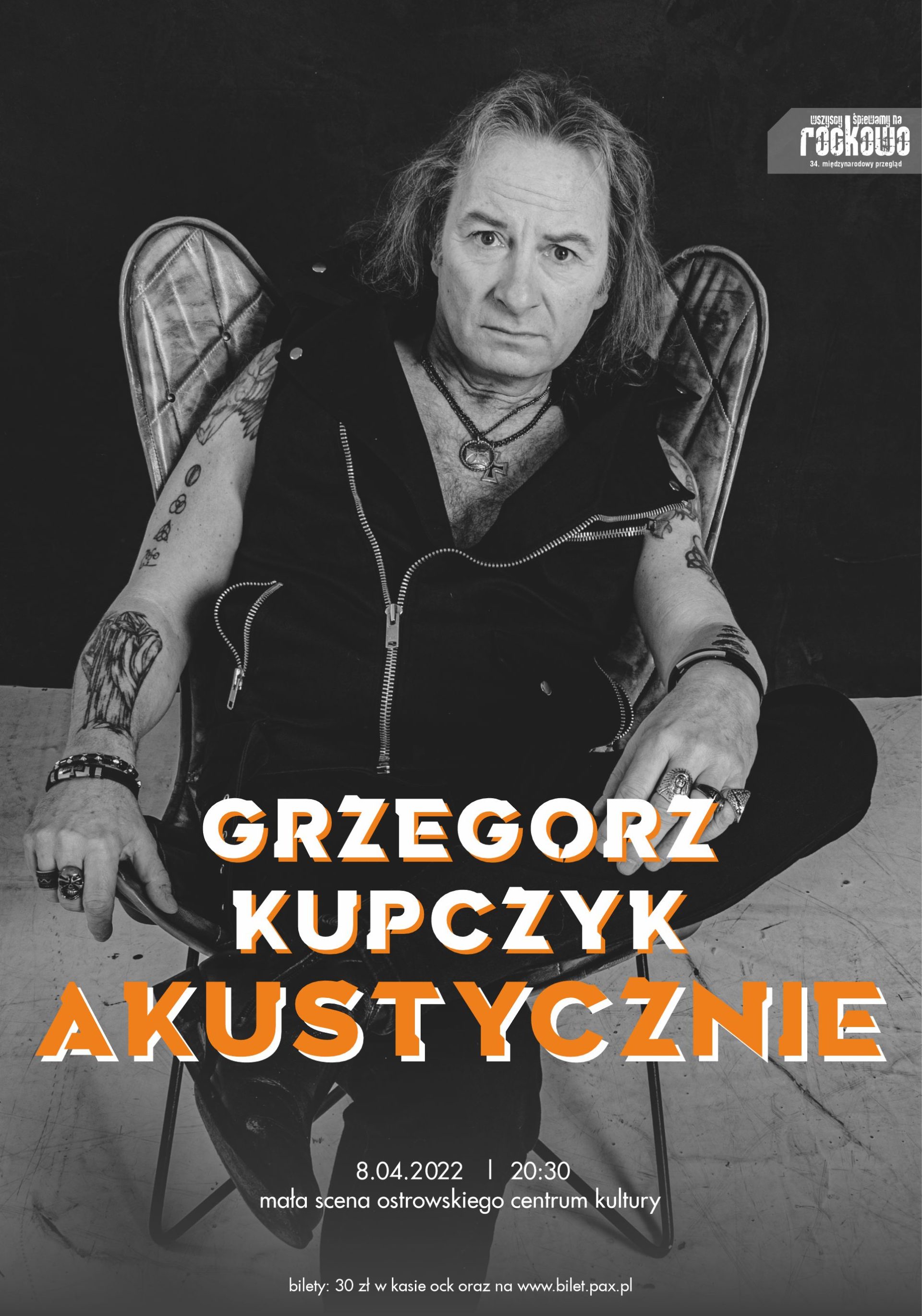 34. WŚnR | Grzegorz Kupczyk Akustycznie | koncert