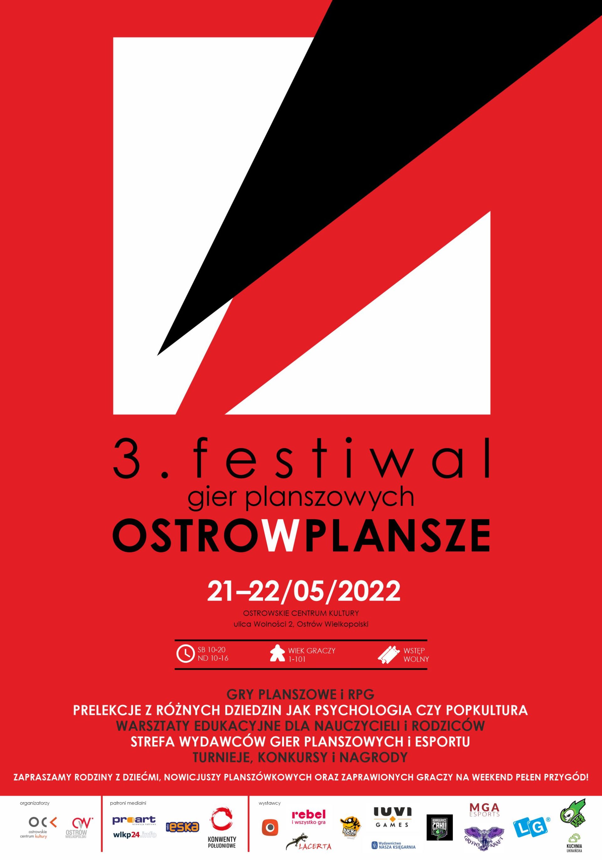III Festiwal Gier Planszowych OSTROwPLANSZE