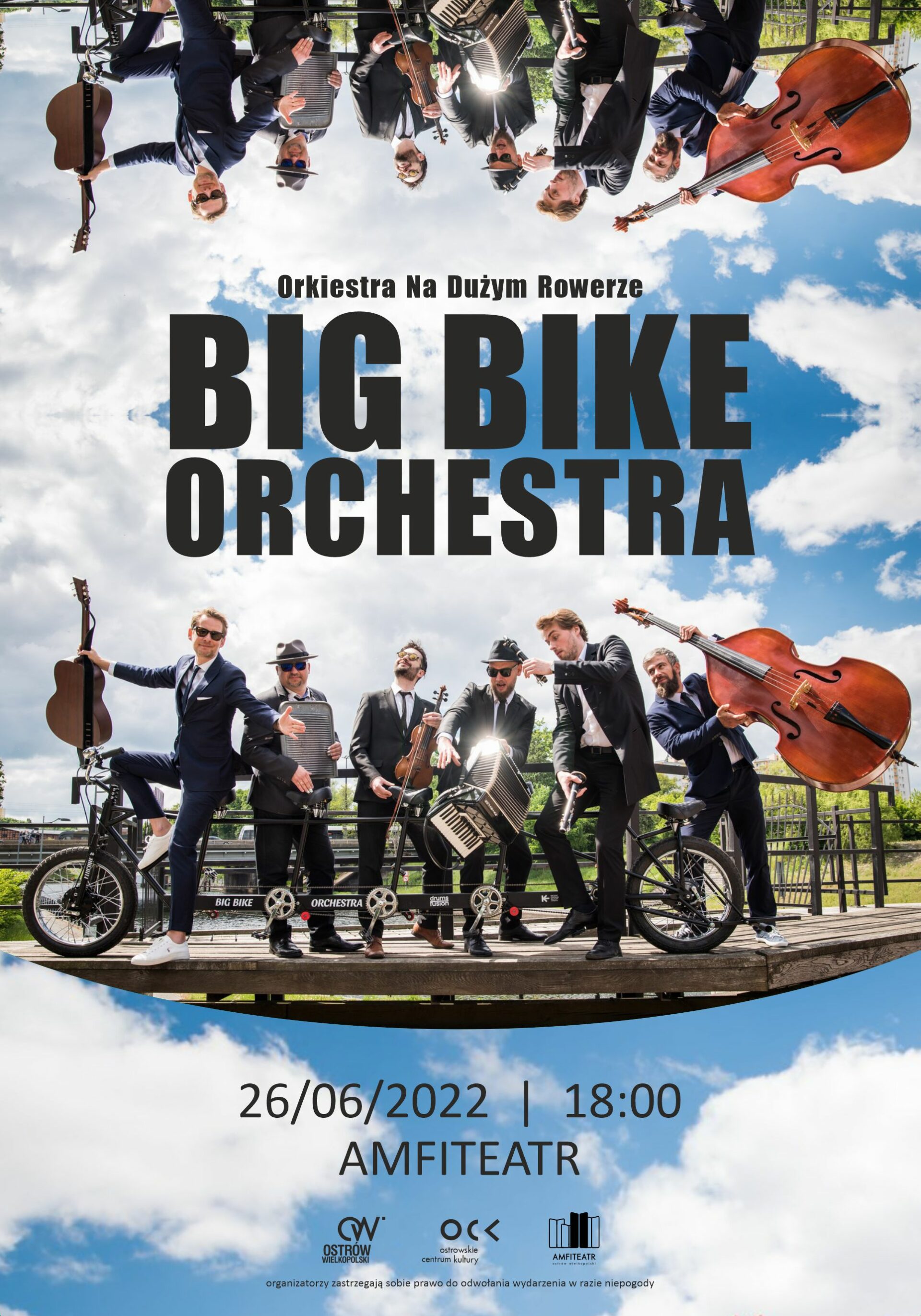 Orkiestra Na Dużym Rowerze | Big Bike Orchestra | koncert Amfiteatr