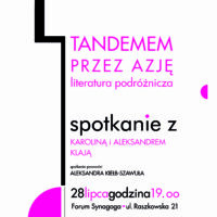 Literatura...| Tandemem przez Azję - literatura podróżnicza