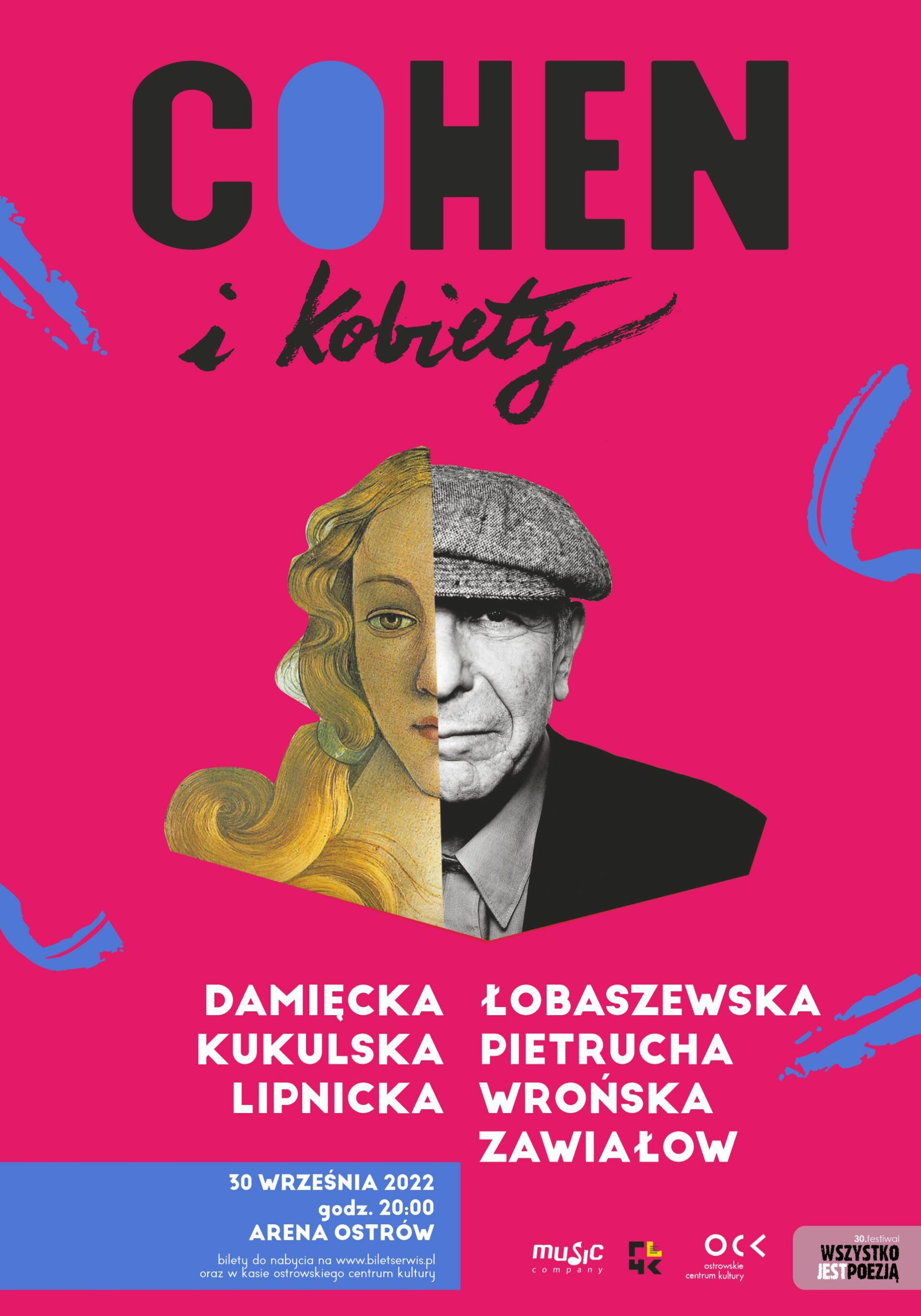 Cohen i kobiety | Ostrów Wielkopolski | 30. Festiwal Wszystko Jest Poezją