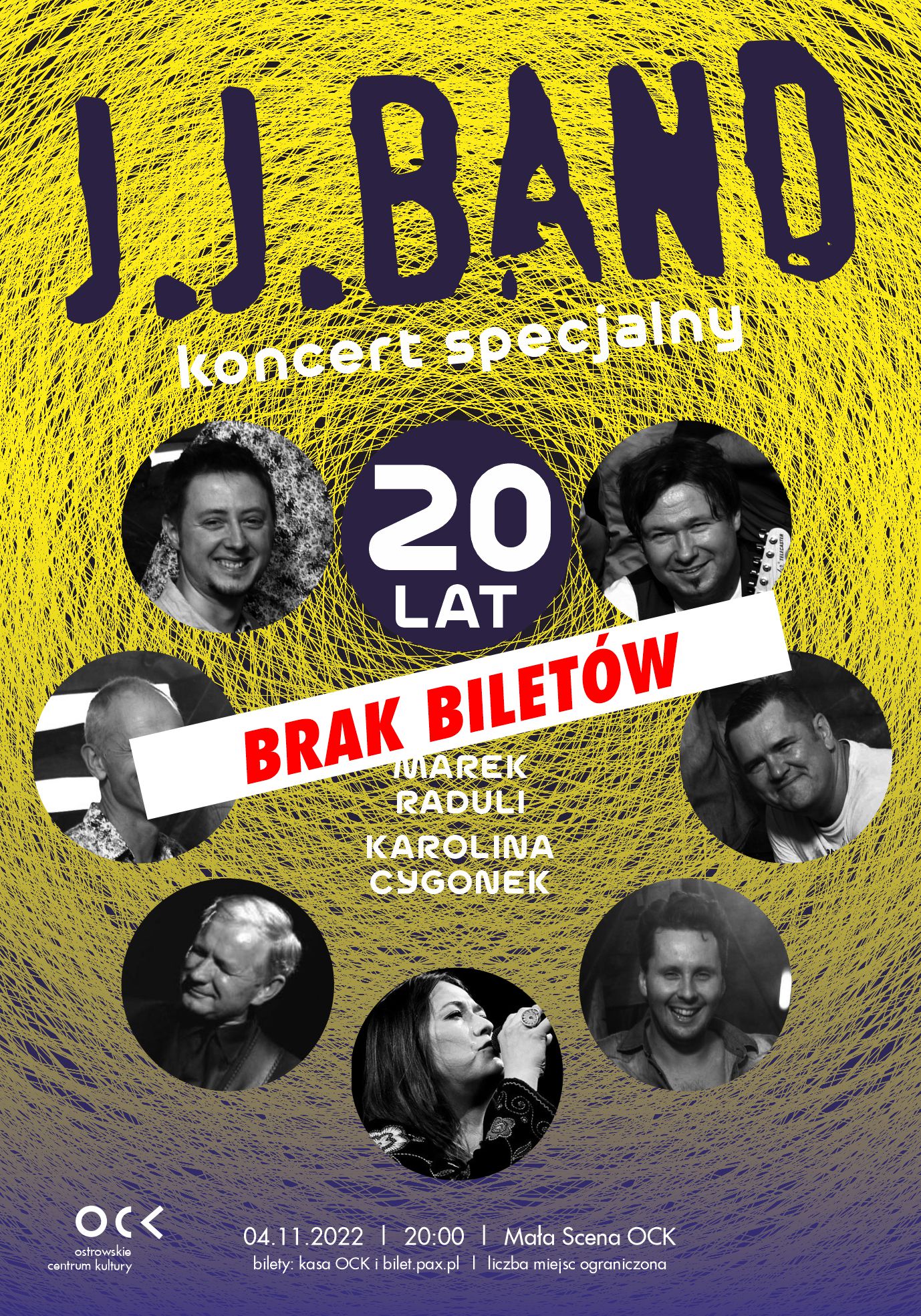 J.J. BAND | KONCERT SPECJALNY | 20–LECIE ZESPOŁU