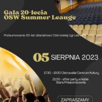 Jubileuszowa Gala 20-lecia Osw SL