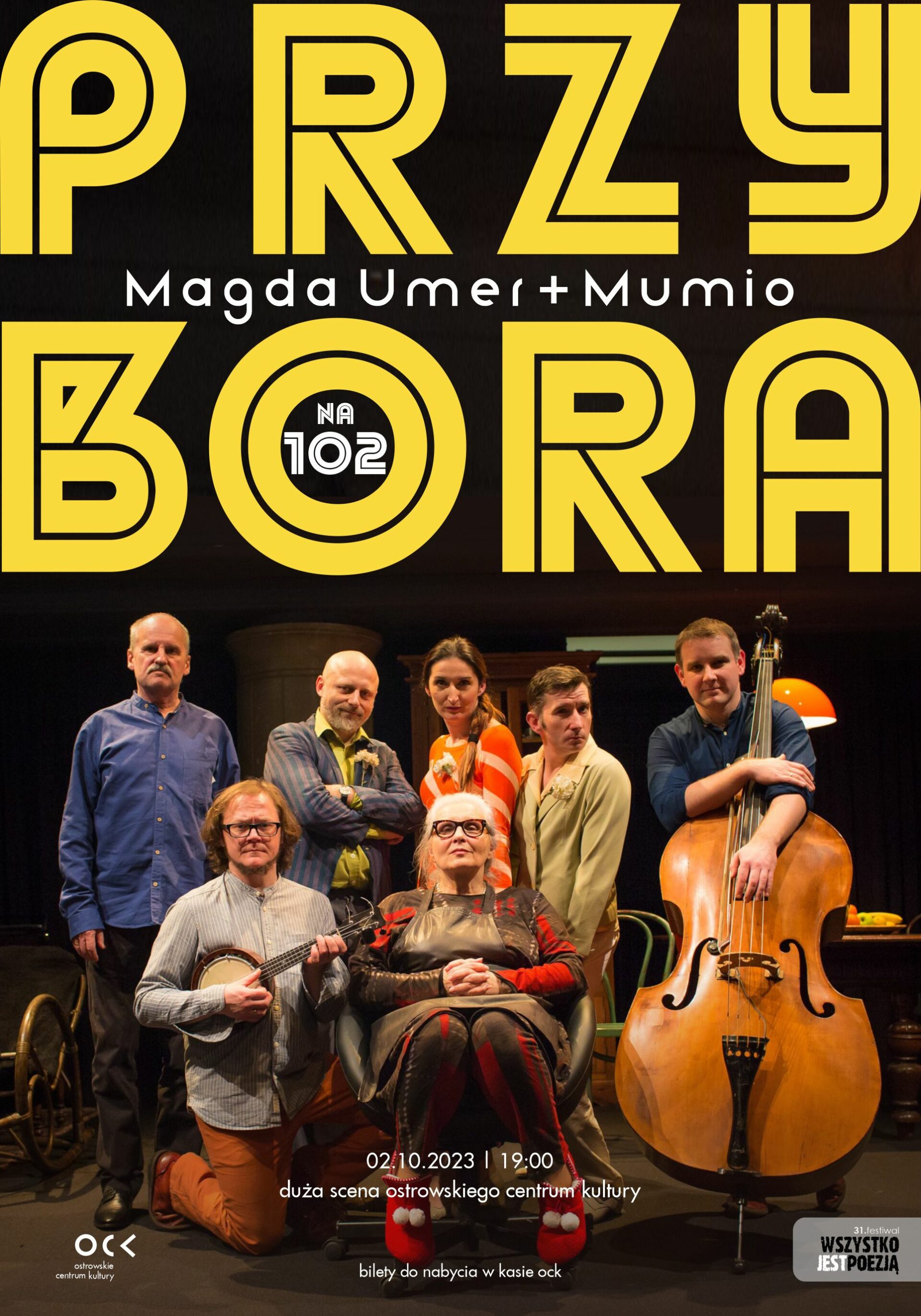 PRZYBORA na 102 | Magda Umer i MUMIO |  31. Festiwal Wszystko Jest Poezją