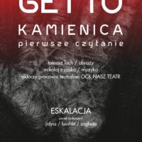 Tomasz Lach | Getto. Kamienica - pierwsze czytanie | anty-wernisaż | panel dyskusyjny ESKALACJA. Jidysz/konflikt/zagłada