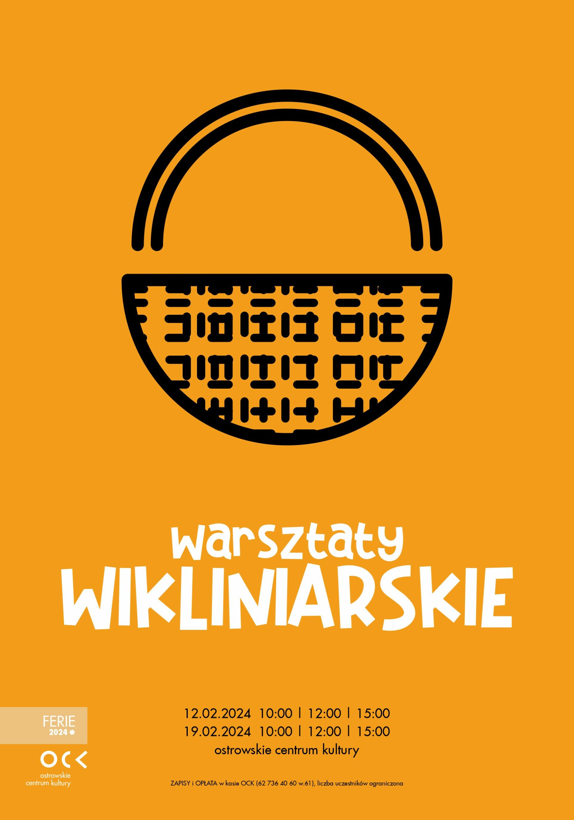 Ferie 2024 | Warsztaty WIKLINIARSKIE