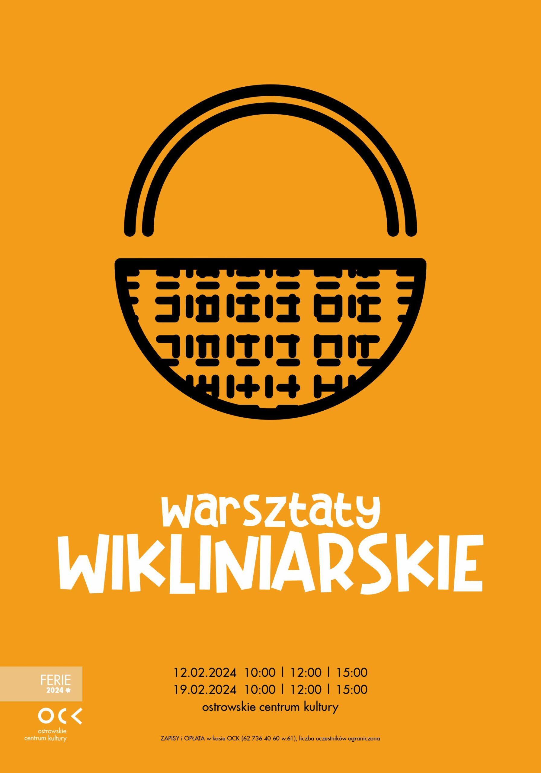 Ferie 2024 | Warsztaty WIKLINIARSKIE