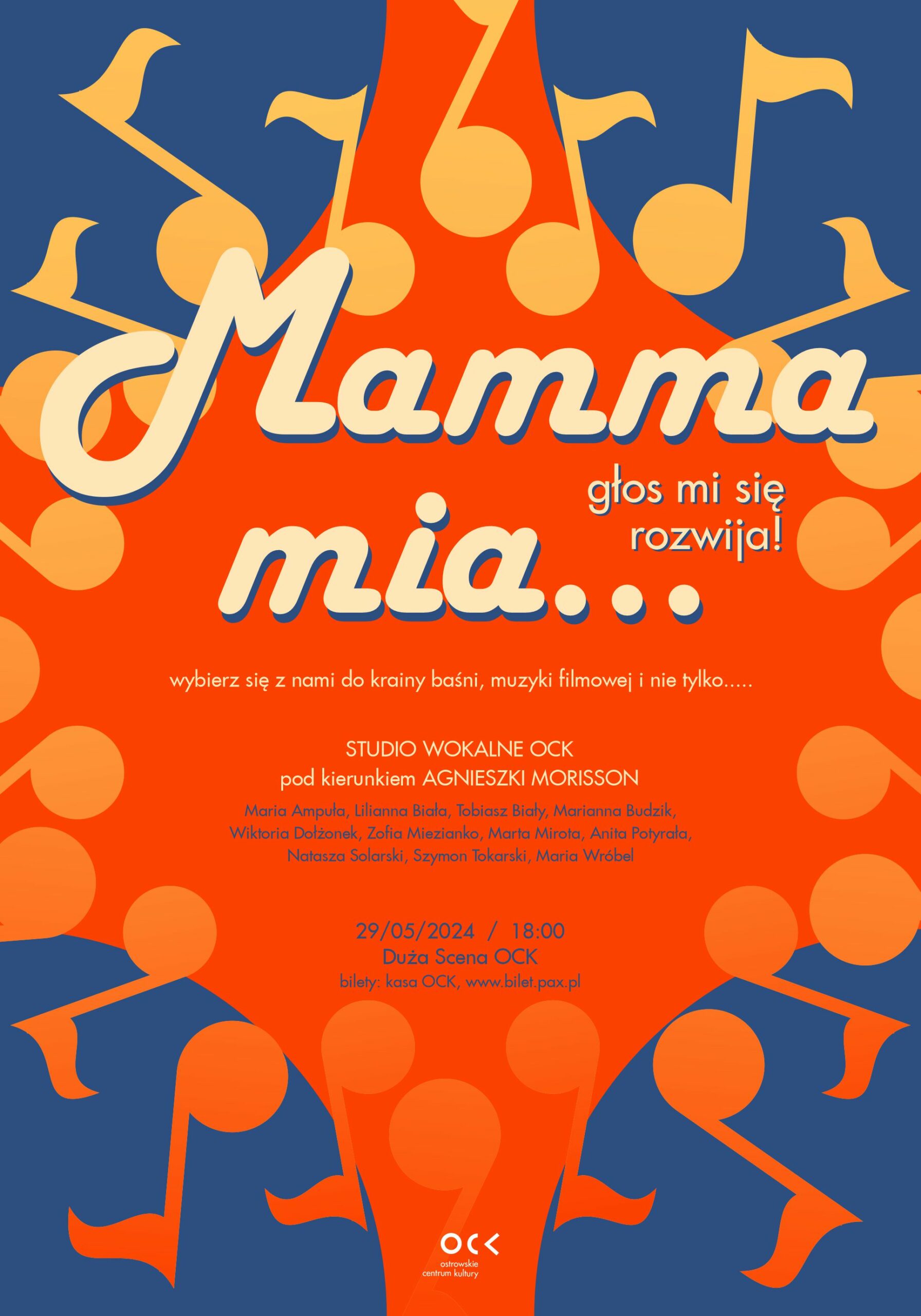 Mamma mia... głos mi się rozwija! | Studio Wokalne OCK