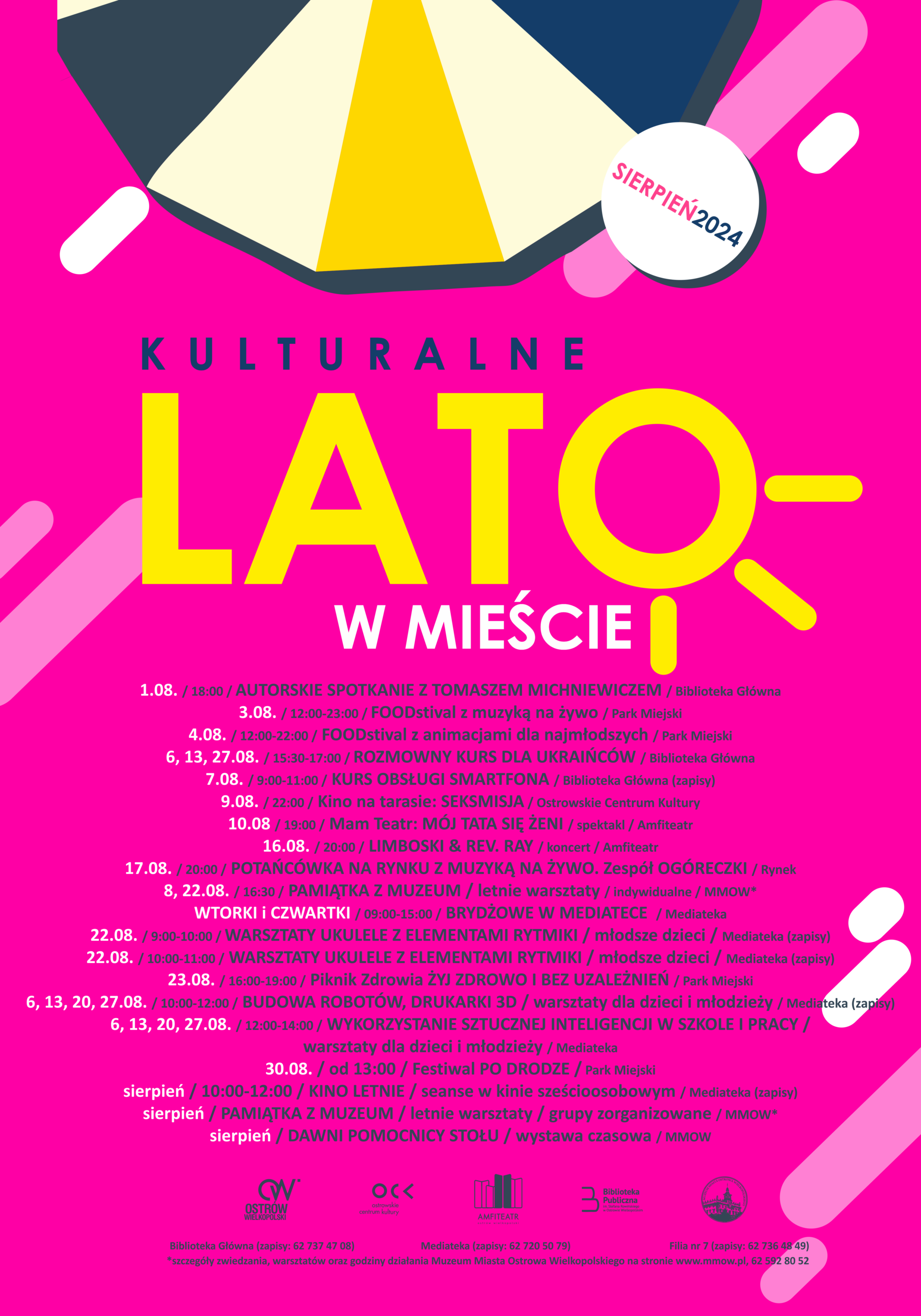 Kulturalne lato w mieście | sierpień 2024