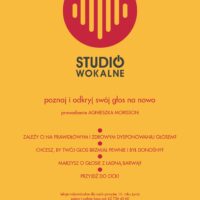 Studio Wokalne | spotkanie organizacyjne