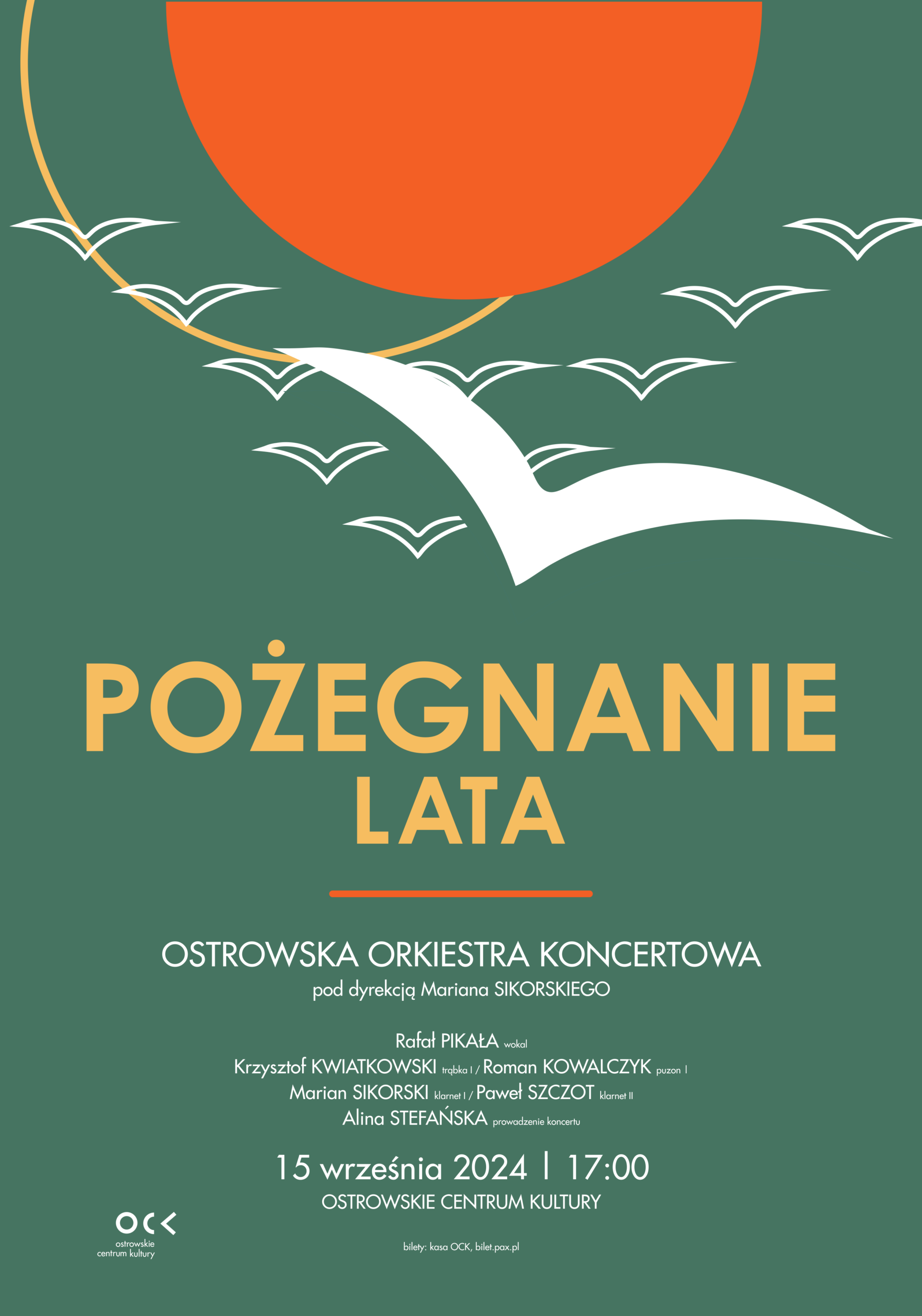 Ostrowska Orkiestra Koncertowa. Pożegnanie lata