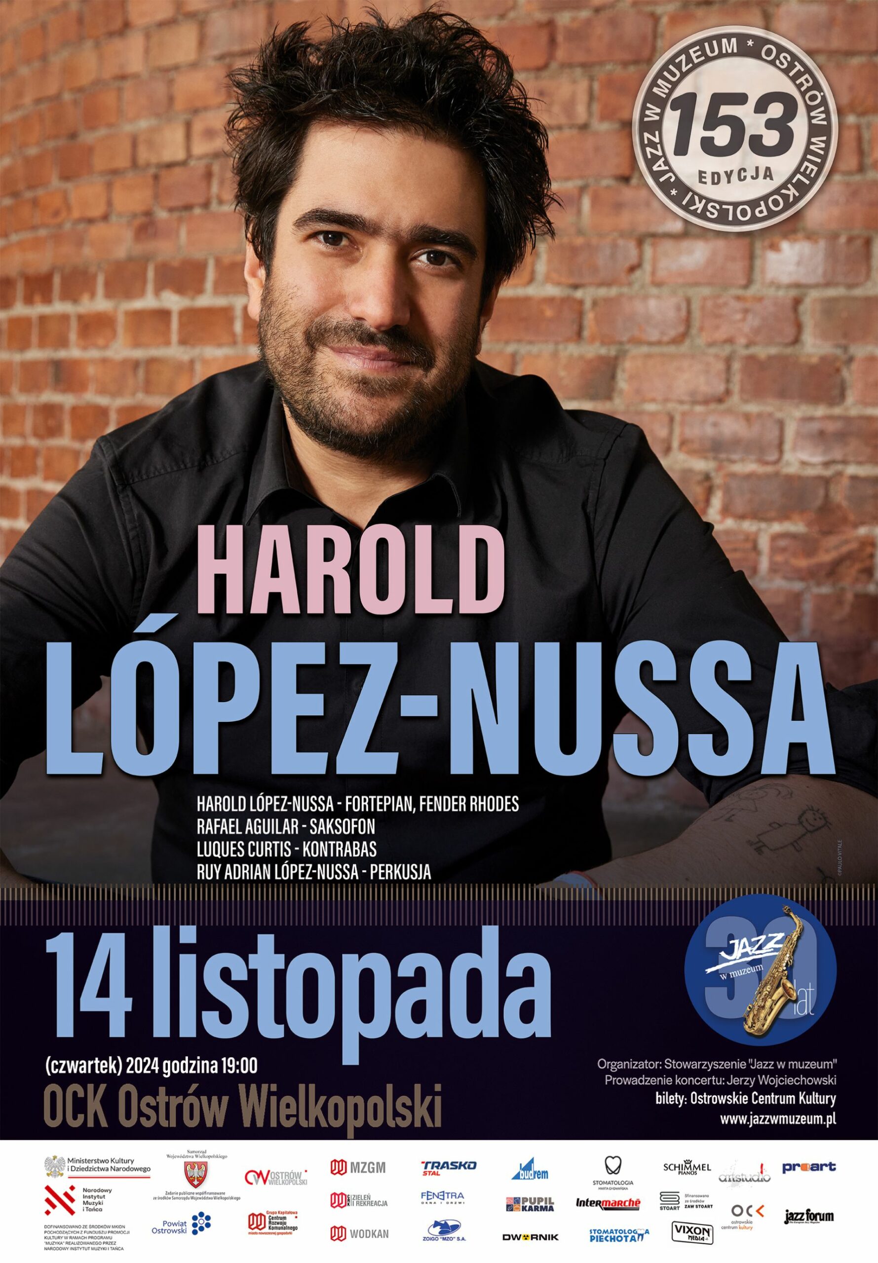 153. Jazz w Muzeum | HAROLD LÓPEZ-NUSSA QUARTET