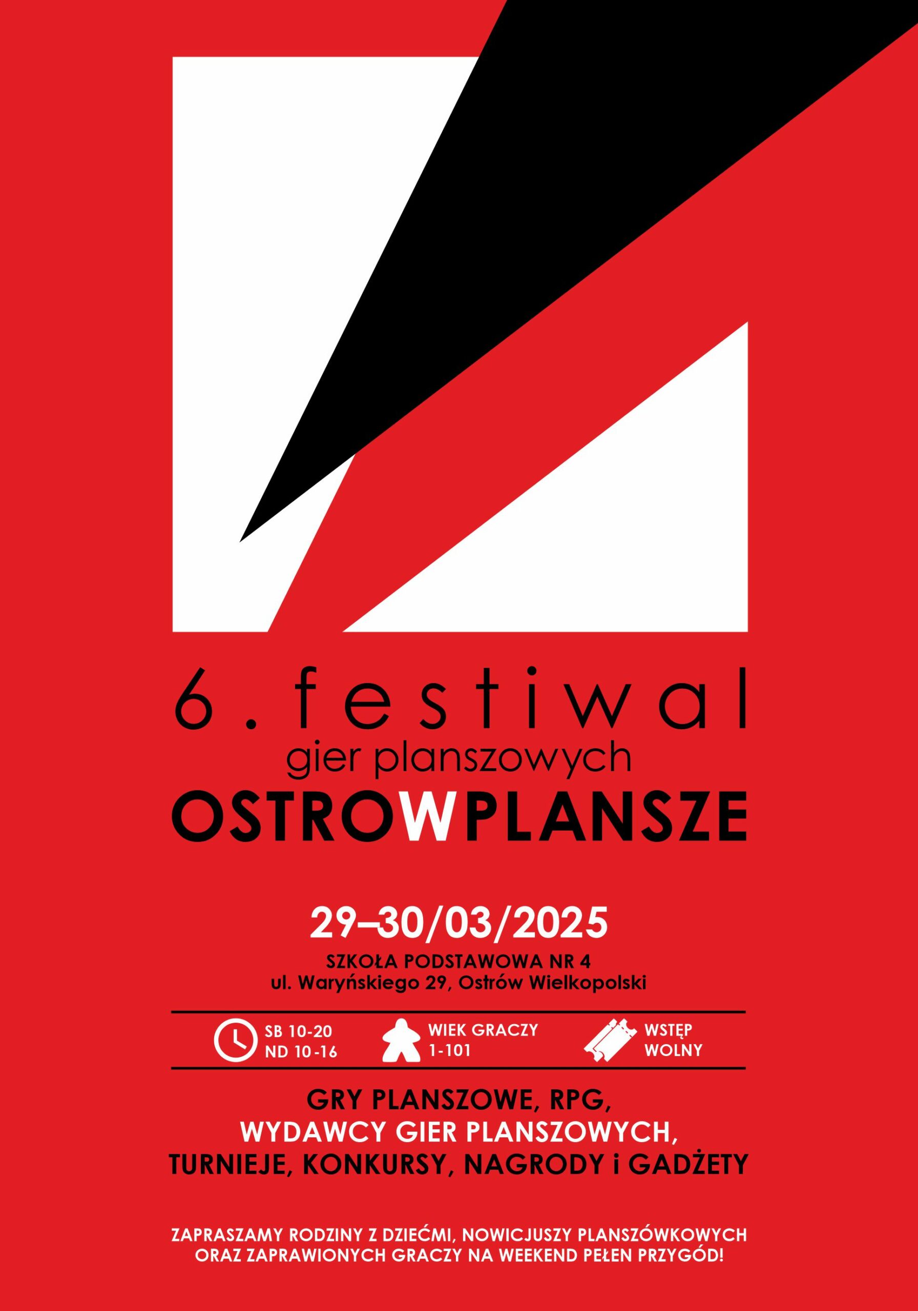 6. Festiwal Gier Planszowych OSTROwPLANSZE