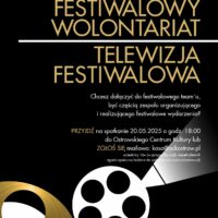 14. Grand Prix Komeda | Festiwalowy wolontariat / Telewizja festiwalowa