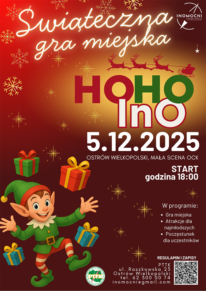 Świąteczna Gra Miejska. Psotny Elf w Akcji!