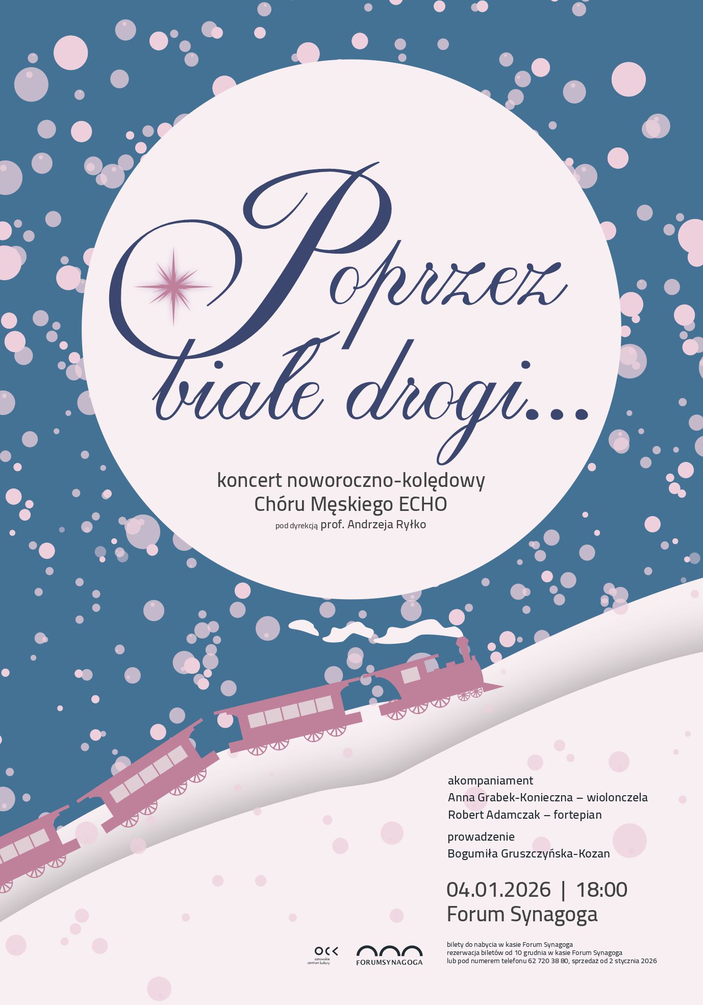 Poprzez białe drogi… | Koncert noworoczno-kolędowy Chóru Męskiego ECHO