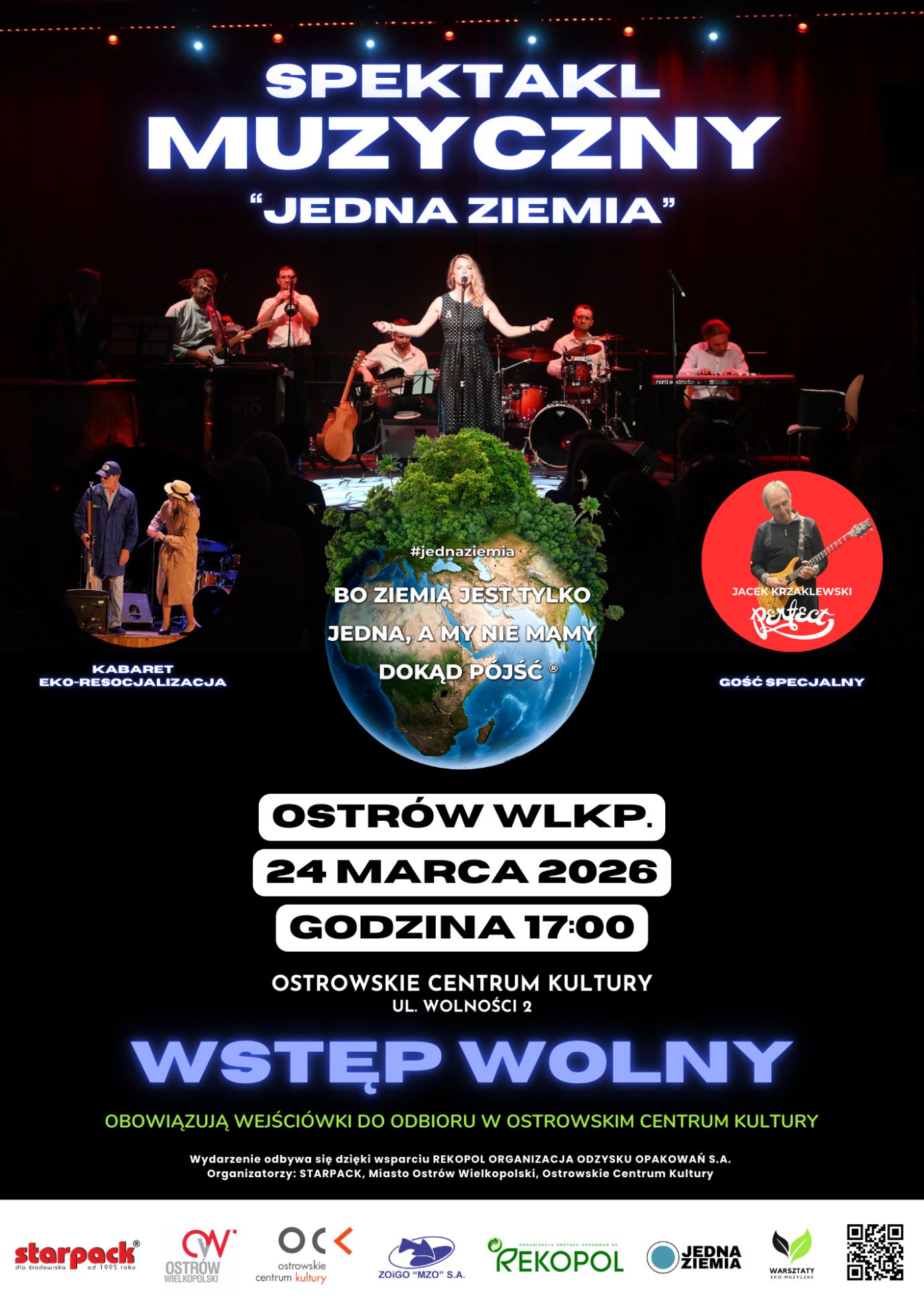 Spektakl Muzyczny „Jedna Ziemia” dla dorosłych seniorów