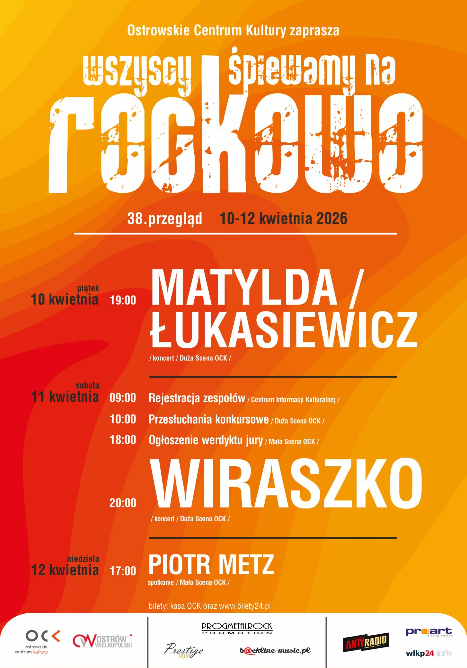 38. przegląd Wszyscy Śpiewamy na Rockowo