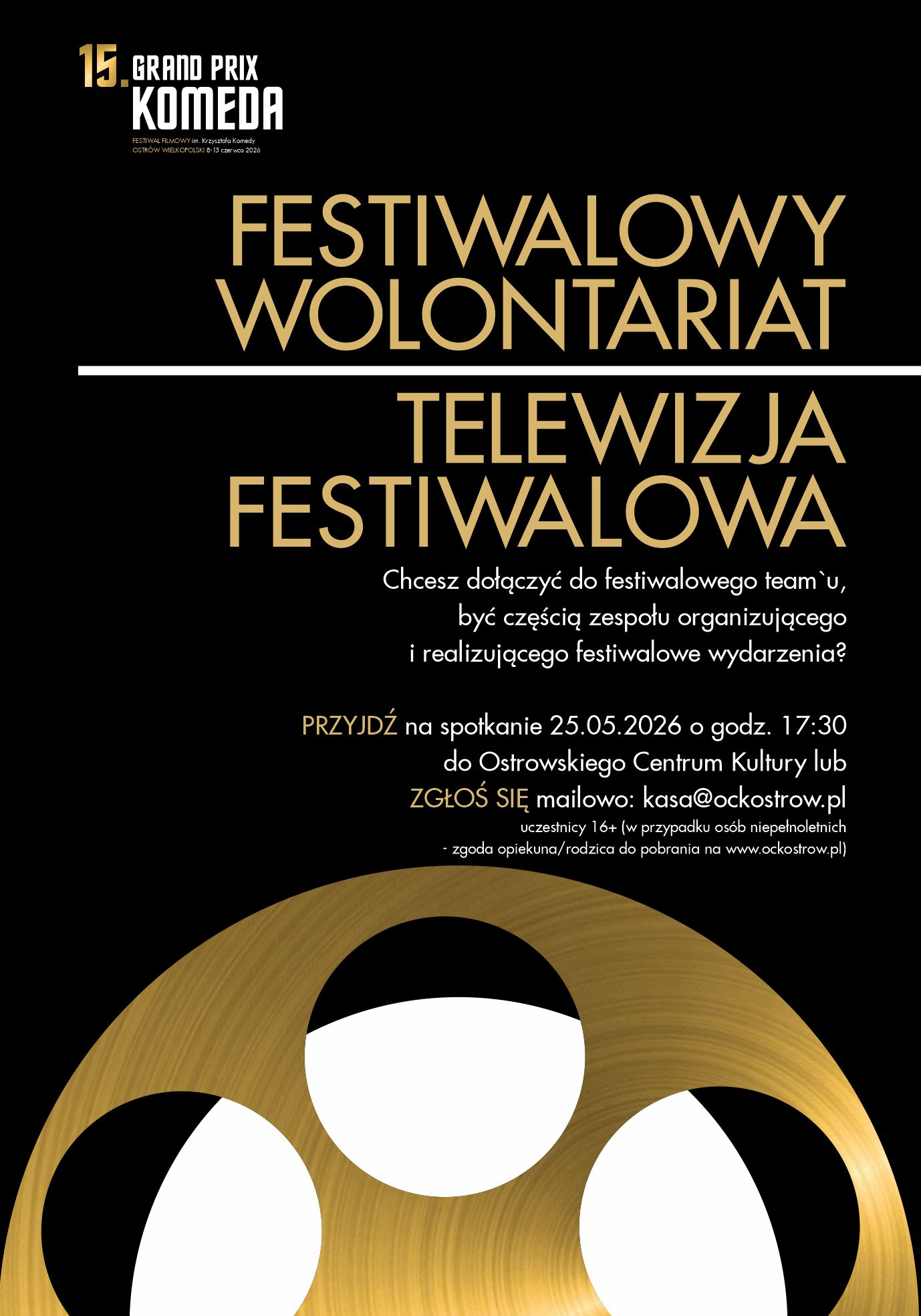 15. Grand Prix Komeda | spotkanie dla Wolontariuszy