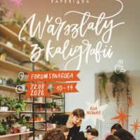 Ruszamy w lato! | Warsztaty z kaligrafii z Paperiadą