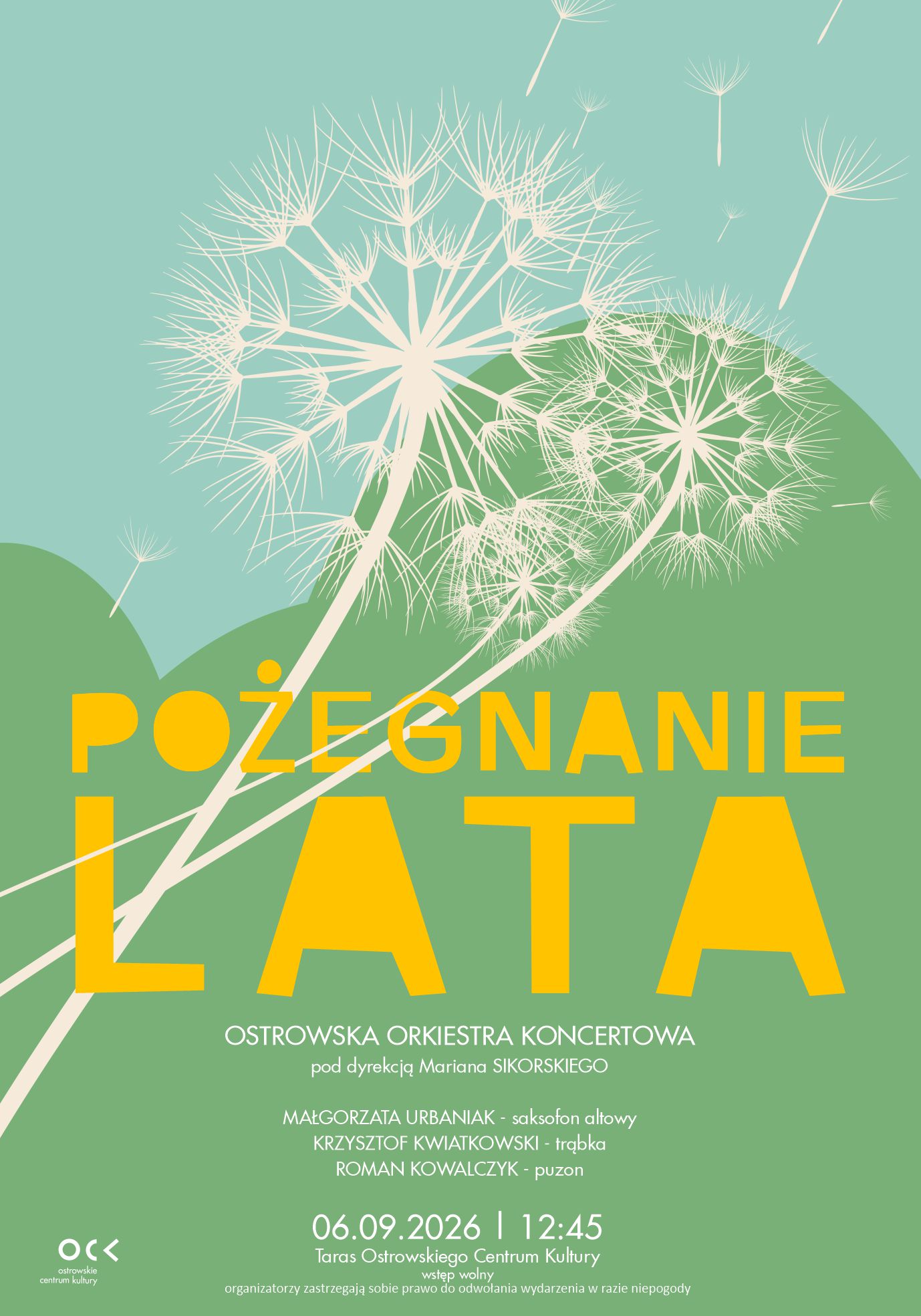 Ostrowska Orkiestra Koncertowa | Pożegnanie lata