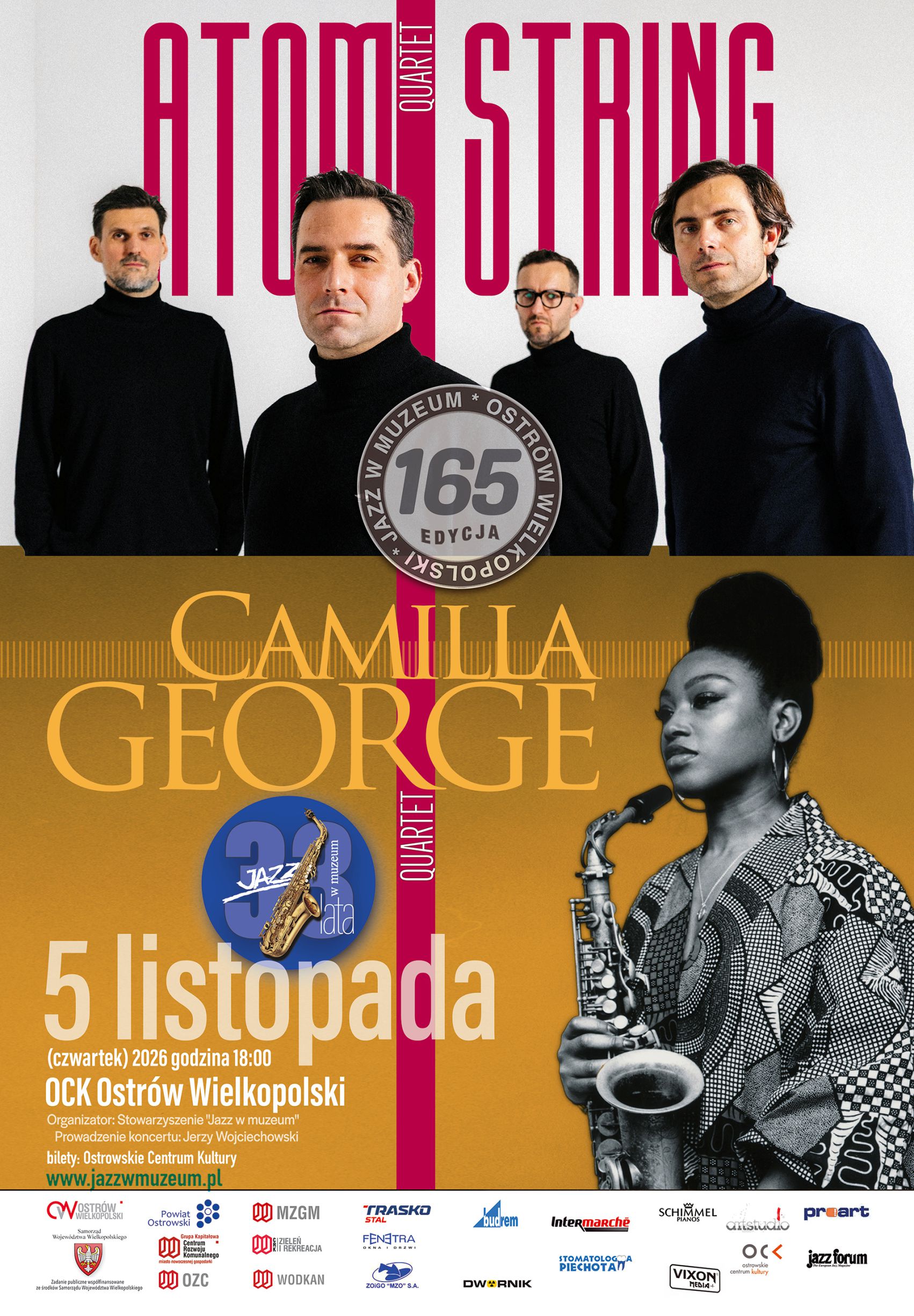 165. Jazz w Muzeum | Atom String Quartet | Camilla George Quartet